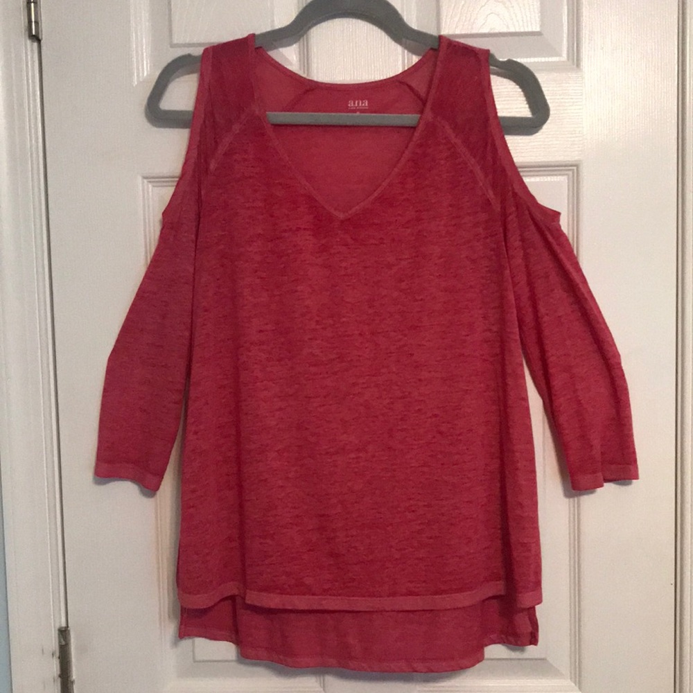 Pink Cutout Top